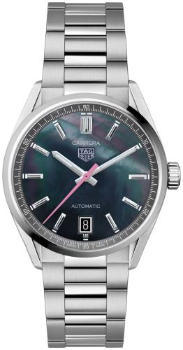 TAG Heuer Carrera Date 36 Stainless Steel / Black MOP / Japan WBN231F.BA0001