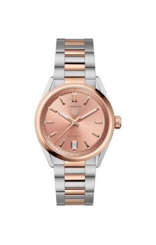 TAG Heuer Carrera Date 36 Stainless Steel - Rose Gold / Rose WBN2350.BD0000