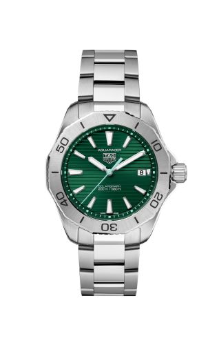 TAG Heuer Aquaracer Professional 200 Solargraph 40 Stainless Steel / Green WBP1115.BA0000