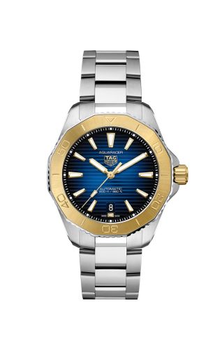 TAG Heuer Aquaracer Professional 200 40 Automatic Stainless Steel - Yellow Gold / Blue / Bracelet WBP2150.BA0627