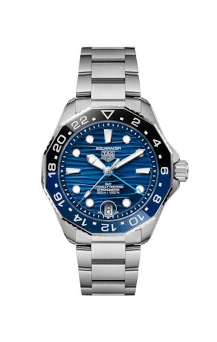 TAG Heuer Aquaracer Professional 300 GMT 42 Stainless Steel / Blue WBP5114.BA0013