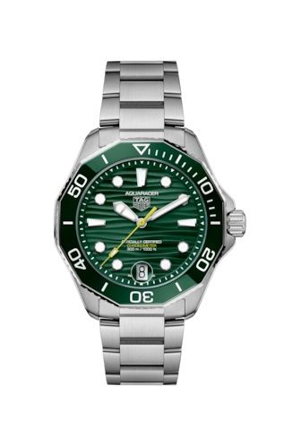 TAG Heuer Aquaracer Professional 300 42 Stainless Steel / Green WBP5116.BA0013