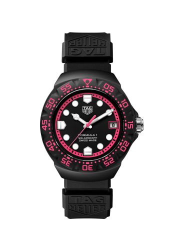 TAG Heuer Formula 1 Solargraph 38 DLC / Black - Pink / Abu Dhabi WBY111D.FT8084