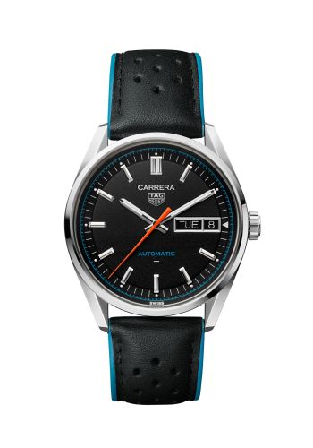 TAG Heuer Carrera Day Date Stainless Steel / Black WDA2110.FC6614
