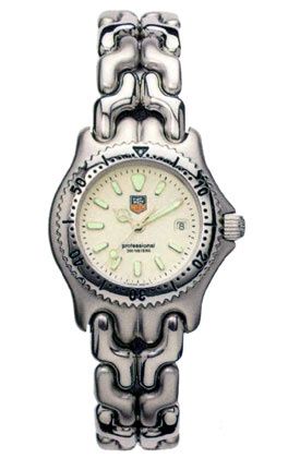 TAG Heuer S/EL Quartz 33 Stainless Steel / White / Bracelet WG1212.BA0437