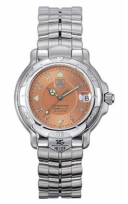 TAG Heuer 6000 Stainless Steel / Salmon / Bracelet WH5216.BA0676