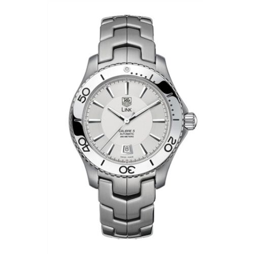 TAG Heuer Link Calibre 5 Stainless Steel / Silver WJ201B.BA0591