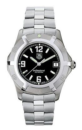 TAG Heuer 2000 Exclusive Quartz Stainless Steel / Black / Bracelet WN1110.BA0332