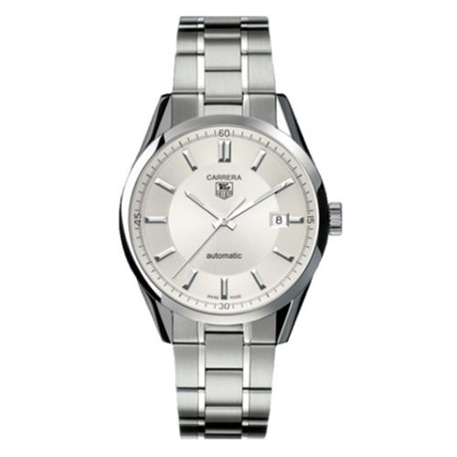TAG Heuer Carrera Calibre 5 39 Stainless Steel / Silver / Bracelet WV211A.BA0787