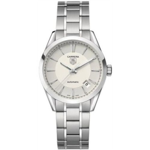 TAG Heuer Carrera Calibre 5 36 Stainless Steel / Silver / Bracelet WV2214.BA0790
