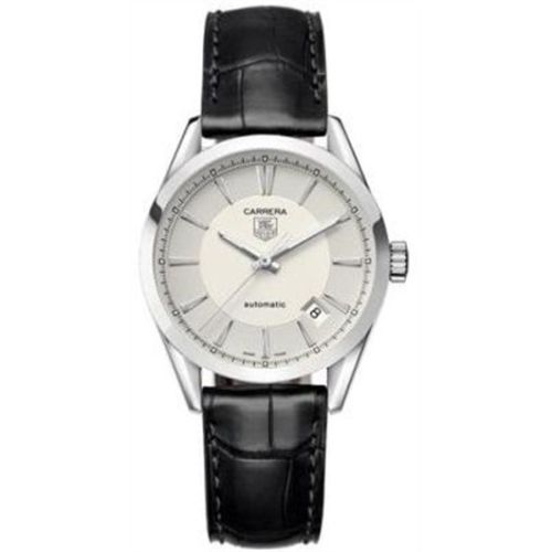 TAG Heuer Carrera Calibre 5 36 Stainless Steel / Silver / Alligator WV2214.FC6263