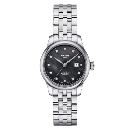 Tissot Le Locle 29 Automatic Lady Stainless Steel / Black MOP / Bracelet T006.207.11.126.00