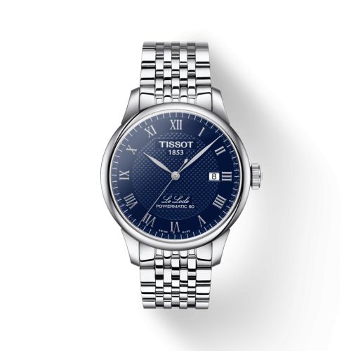 Tissot Le Locle Powermatic 80 39.3 Stainless Steel / Blue / Bracelet T006.407.11.043.00