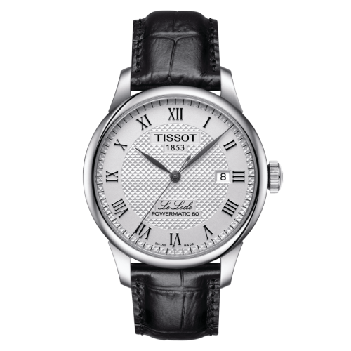 Tissot Le Locle Powermatic 80 39.3 Stainless Steel / Silver / Strap T006.407.16.033.00