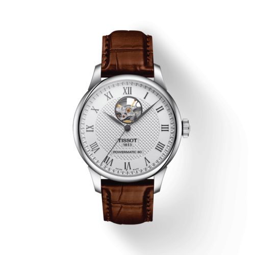Tissot Le Locle Powermatic 80 Open Heart Stainless Steel / Silver T006.407.16.033.01