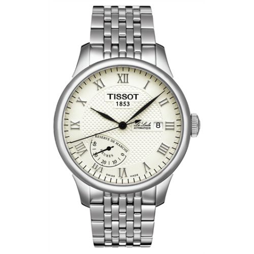 Tissot Le Locle Power Reserve 39.3 Stainless Steel / Silver / Bracelet T006.424.11.263.00