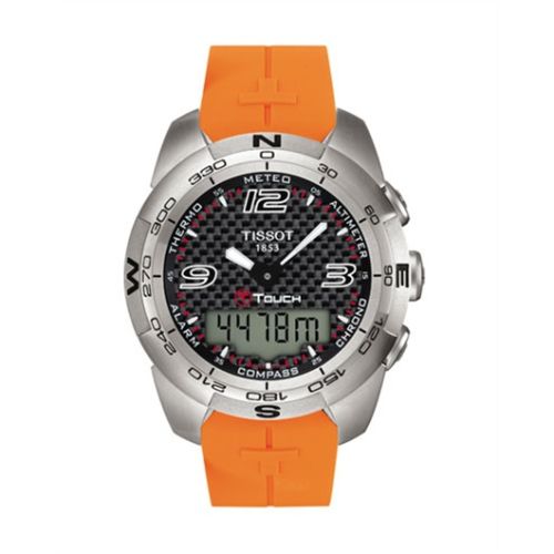 Tissot T-Touch Expert Orange Rubber Carbon T013.420.17.207.00