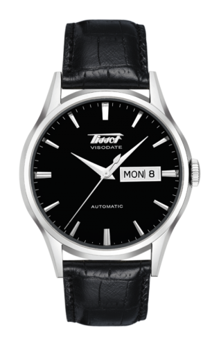 Tissot Visodate Automatic Stainless Steel / Black / Strap T019.430.16.051.01