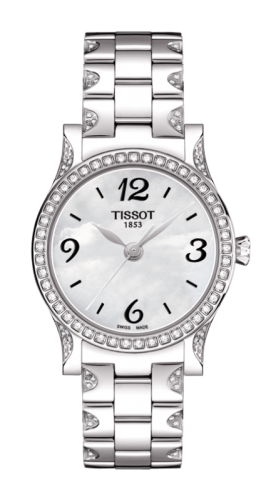 Tissot Stylis-T Quartz 29 Stainless Steel / Diamond / MOP / Bracelet T028.210.11.117.00