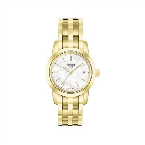 Tissot Dream Quartz 28 Yellow Gold PVD / MOP / Bracelet T033.210.33.111.00