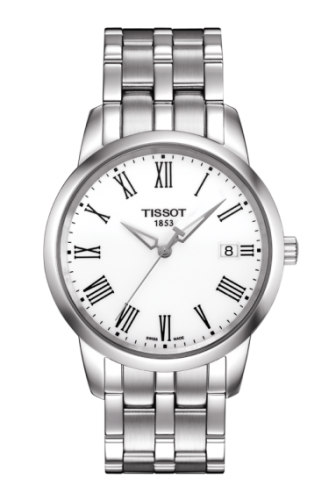 Tissot Dream Quartz 38 Stainless Steel / White / Bracelet T033.410.11.013.10