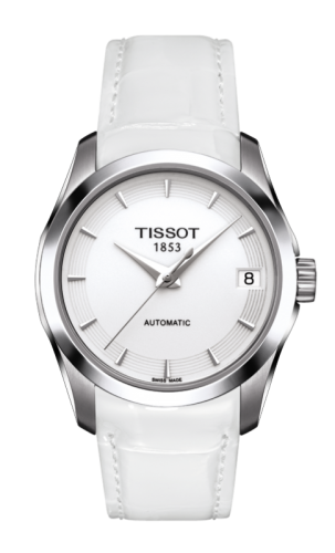 Tissot Couturier Automatic Ladies White T035.207.16.011.00