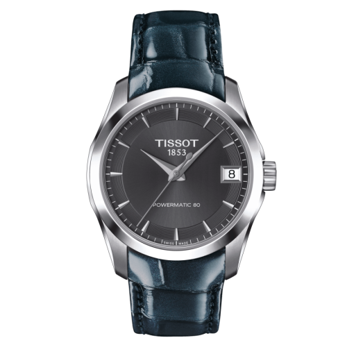 Tissot Couturier Powermatic 80 32 Stainless Steel / Grey / Strap T035.207.16.061.00