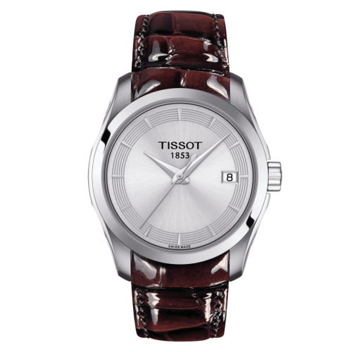 Tissot Couturier Quartz 32 Stainless Steel / Silver / Strap T035.210.16.031.03