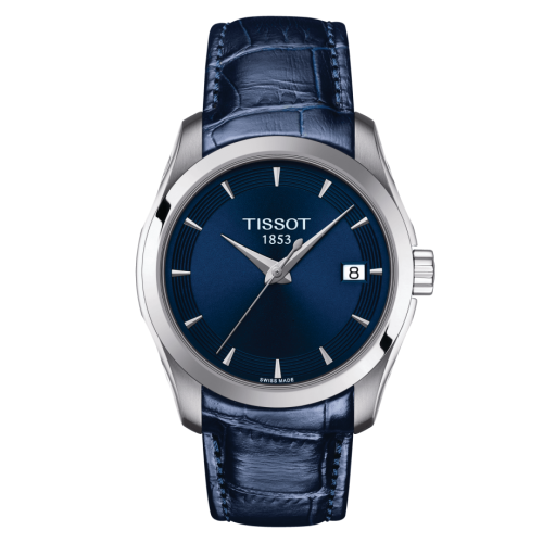 Tissot Couturier Quartz 32 Stainless Steel / Blue / Strap T035.210.16.041.00