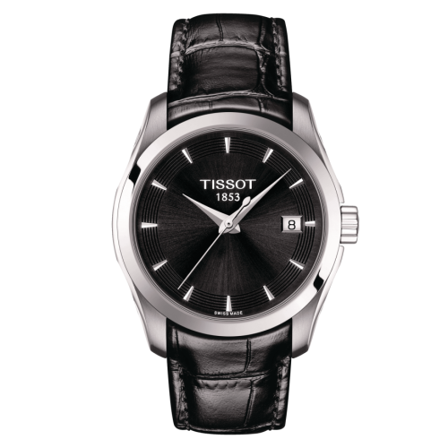 Tissot Couturier Quartz 32 Stainless Steel / Black / Strap T035.210.16.051.01