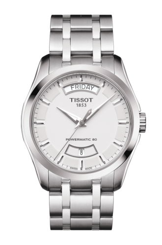 Tissot Couturier Powermatic 80 Stainless Steel / Silver / Bracelet T035.407.11.031.01