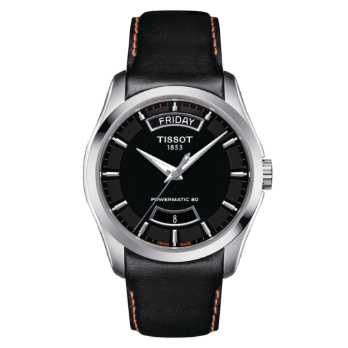 Tissot Couturier Powermatic 80 39 Stainless Steel / Black / Strap T035.407.16.051.03
