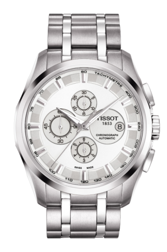 Tissot Couturier Automatic Chronograph Stainless Steel / Silver T035.627.11.031.00
