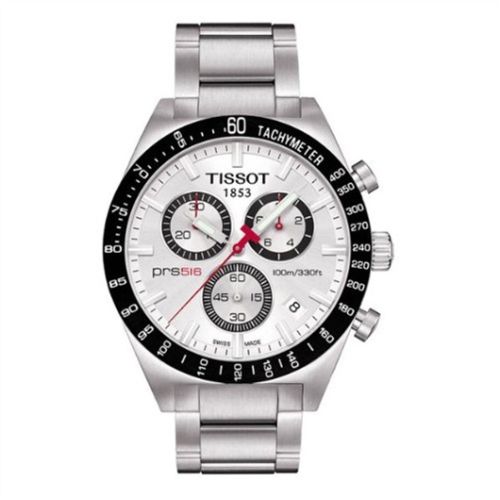 Tissot PRS 516 Quartz Chronograph Silver T044.417.21.031.00