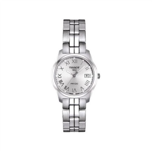 Tissot PR 100 Quartz 24.5 Stainless Steel / Silver / Bracelet T049.210.11.033.00