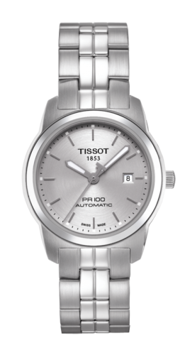 Tissot PR 100 Automatic 27 Stainless Steel / Silver / Bracelet T049.307.11.031.00