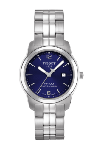 Tissot PR 100 Automatic 27 Stainless Steel / Blue / Bracelet T049.307.11.047.00