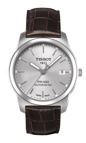 Tissot PR 100 Automatic 38 Stainless Steel / Silver / Strap T049.407.16.031.00
