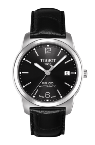 Tissot PR 100 Automatic 38 Stainless Steel / Black / Strap T049.407.16.057.00