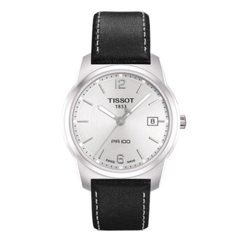 Tissot PR 100 Quartz 38 Stainless Steel / Silver / Strap T049.410.16.037.01