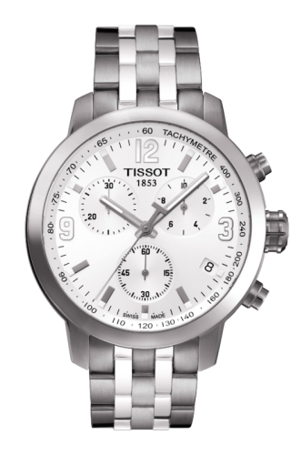 Tissot PRC 200 Quartz Chronograph Silver T055.417.11.017.00