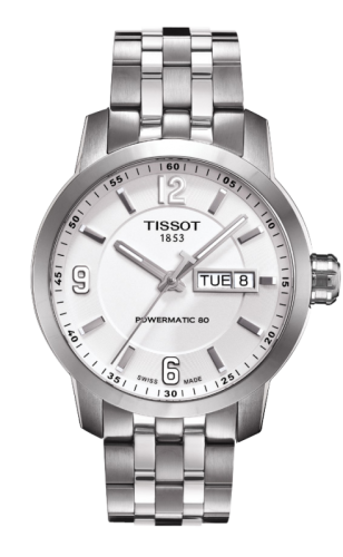 Tissot PRC 200 Automatic Stainless Steel / Silver / Bracelet T055.430.11.017.00