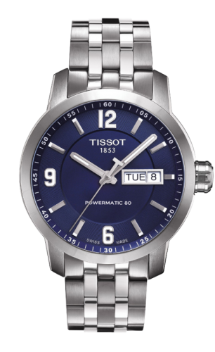 Tissot PRC 200 Automatic Stainless Steel / Blue / Bracelet T055.430.11.047.00