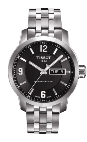 Tissot PRC 200 Automatic Stainless Steel / Black / Bracelet T055.430.11.057.00