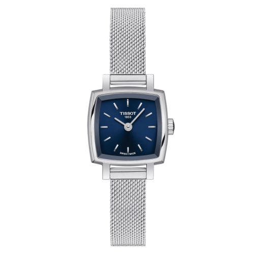 Tissot Lovely Square Stainless Steel / Blue / Bracelet T058.109.11.041.00