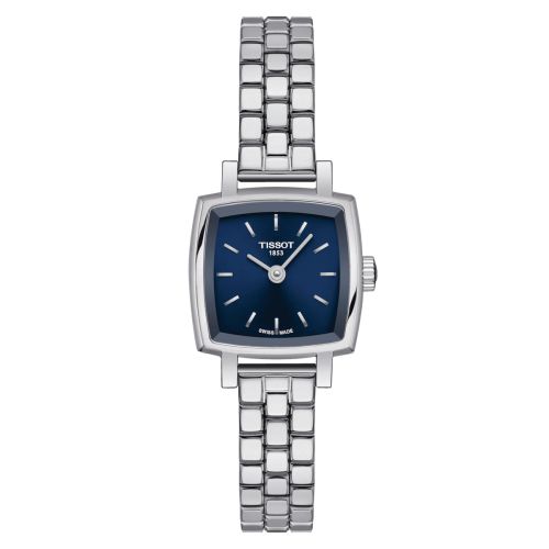 Tissot Lovely Square Stainless Steel / Blue / Bracelet T058.109.11.041.01