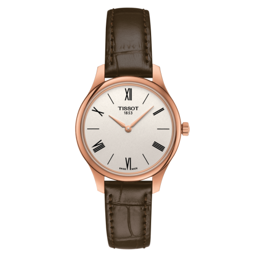 Tissot Tradition 5.5 Lady 31 Rose PVD / Silver T063.209.36.038.00