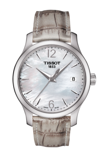 Tissot Tradition Lady Stainless Steel / MOP T063.210.17.117.00
