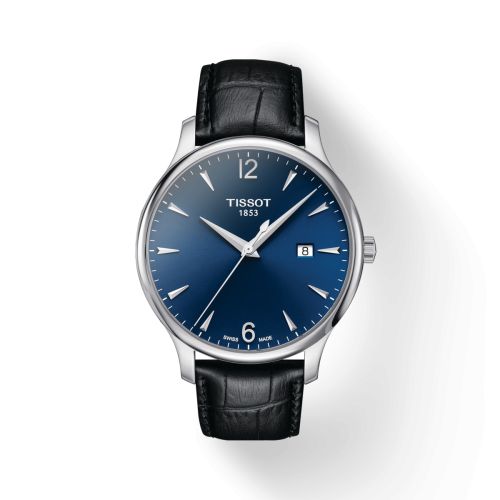 Tissot Tradition Quartz 42 Stainless Steel / Blue T063.610.16.047.00