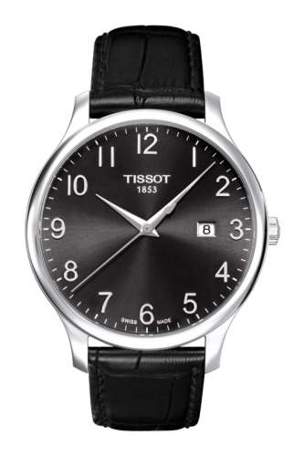Tissot Tradition Quartz 42 Stainless Steel / Black / Strap T063.610.16.052.00